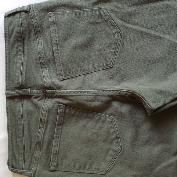 Market & Spruce Mid-Rise Skinny Ankle Jeans 2 Olive Green 27x28 - 50off3 - Picture 10 of 10